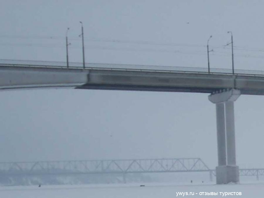 Автомобильный мост через Волгу в Костроме
