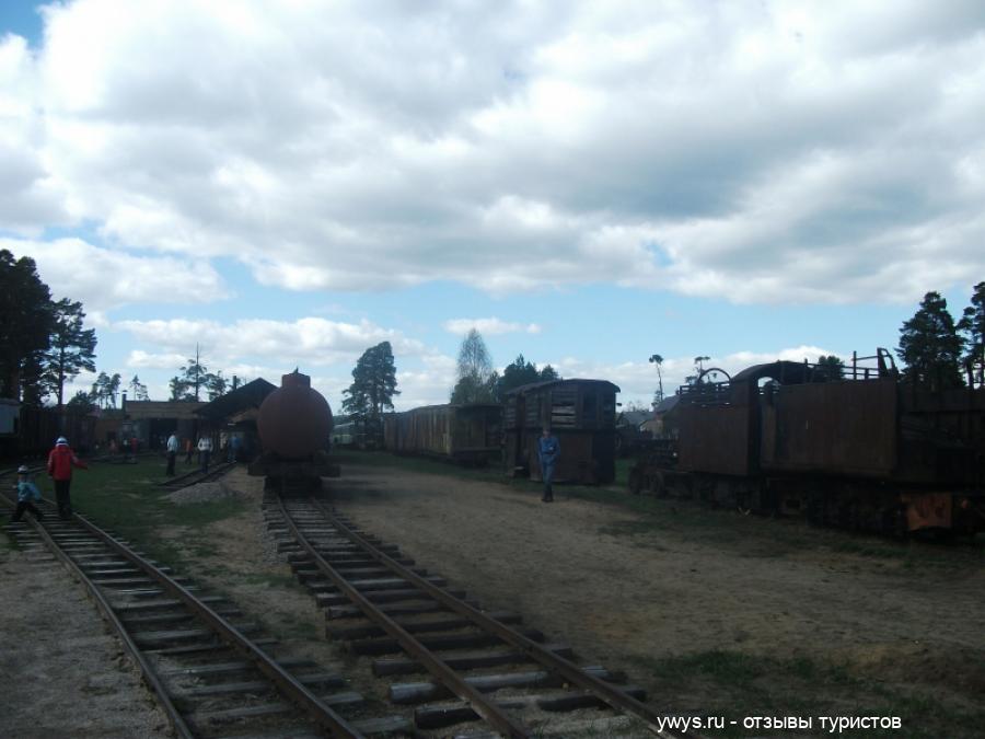 Музей паровозов в поселке Талицы недалеко от Переславль-Залесского