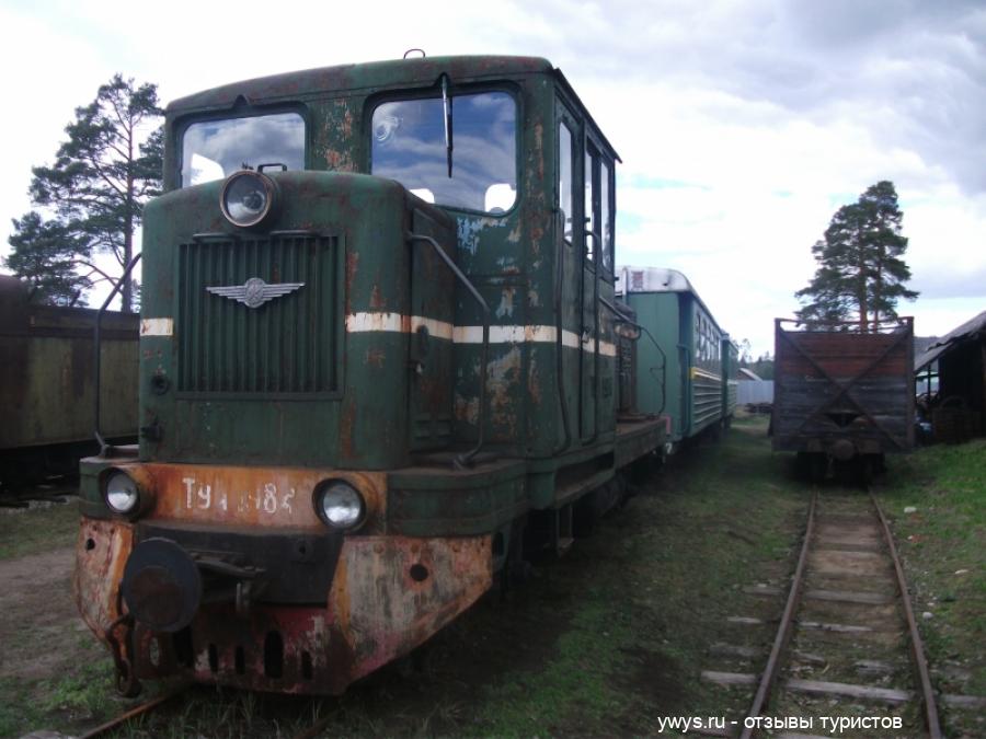 Другие экспонаты музея паровозов под Переславль-Залесским