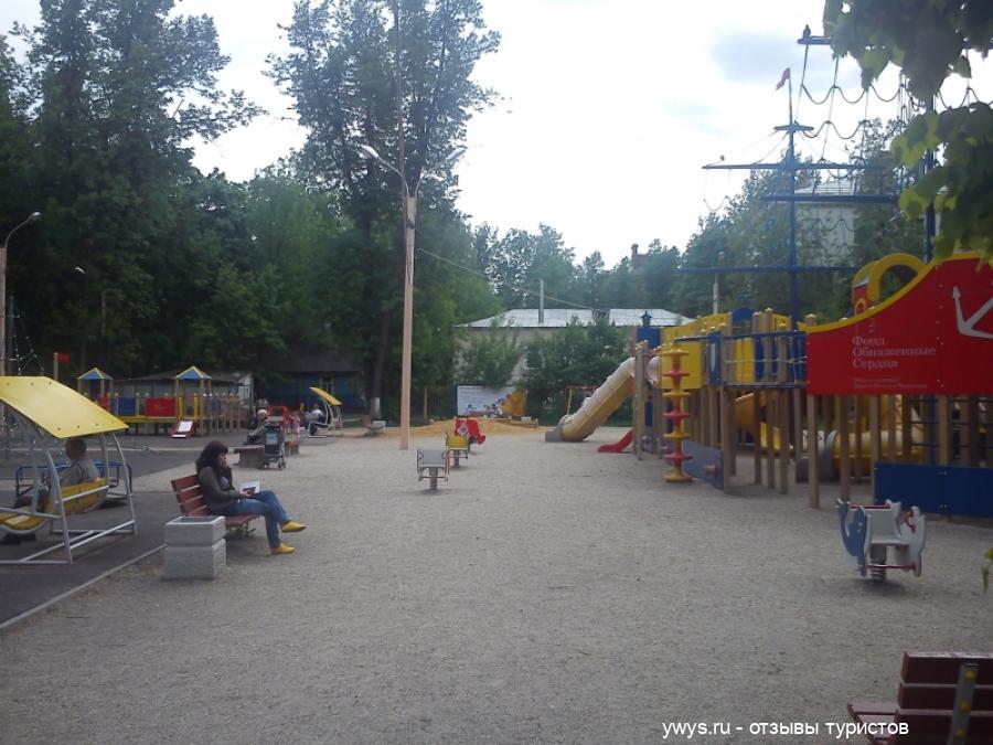 Городской детский парк в иваново, Просто отличные развивающие площадки для детей.