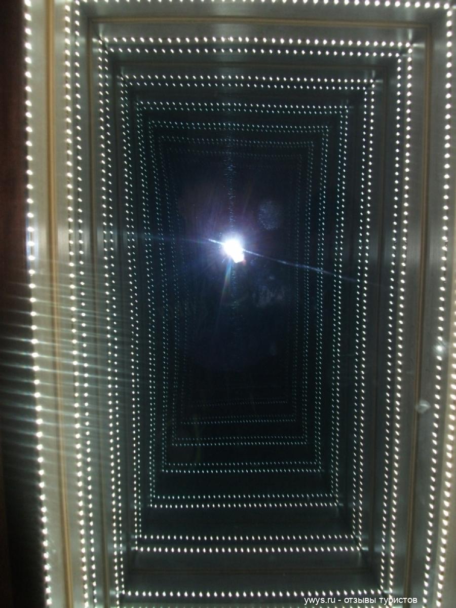Зеркало-оптический обман коридора.