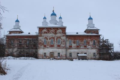 Церковь Успение. Авраамиев Заозерский монастырь Умиленье